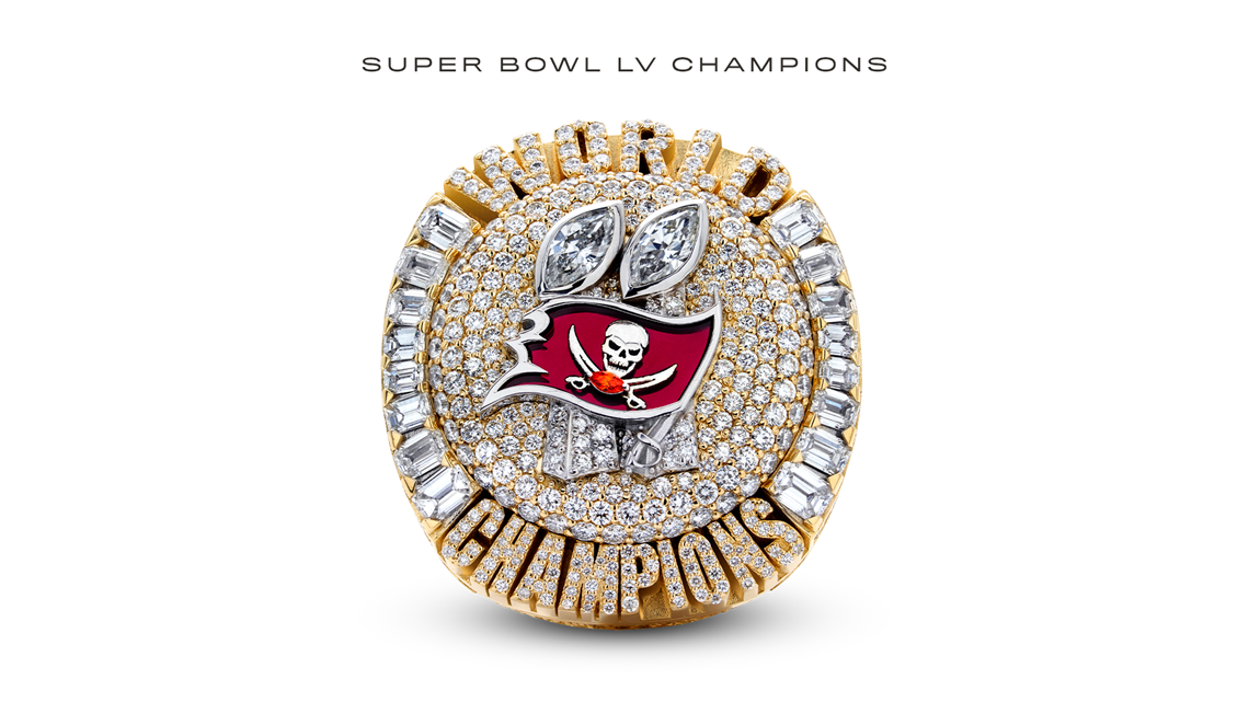 Sunday Night Football on NBC on X: The Tampa Bay @buccaneers have unveiled  their Super Bowl rings. 