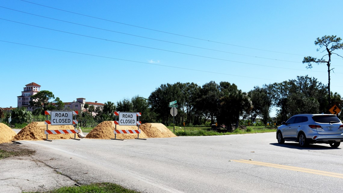 Sebring's Golfview Road closed for hurricane repairs