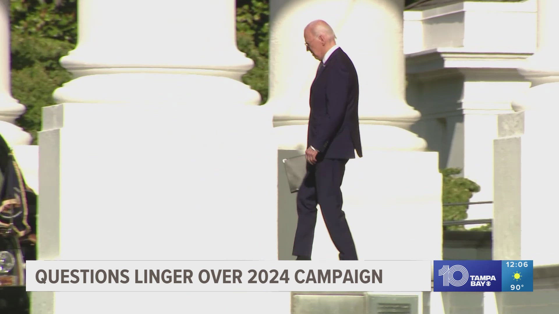 This comes as Biden faces questions about his 2024 campaign following last week's debate.