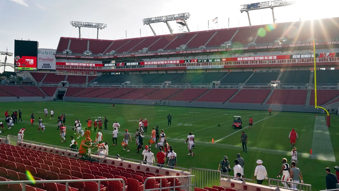 Seating capacity for Bucs, USF home games to reach roughly 16,000