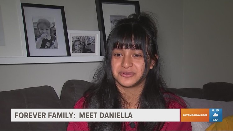 Forever Family: Daniella is chatty, outgoing and a protective big sister