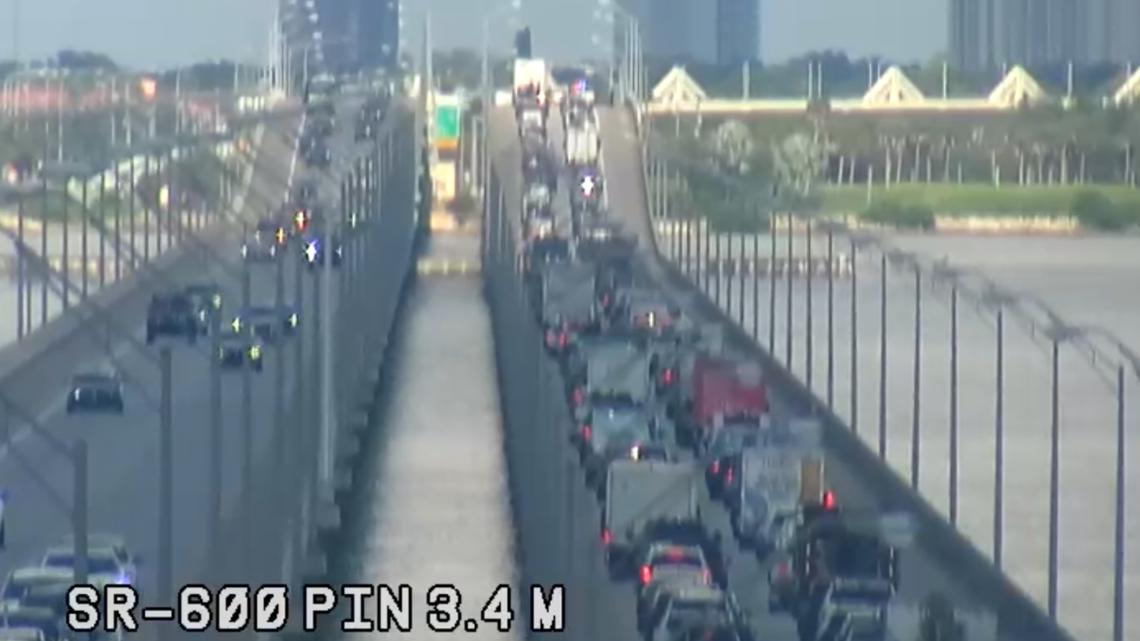 Fdot Formula Eastbound lanes of Gandy Bridge reopen following crash | wtsp.com