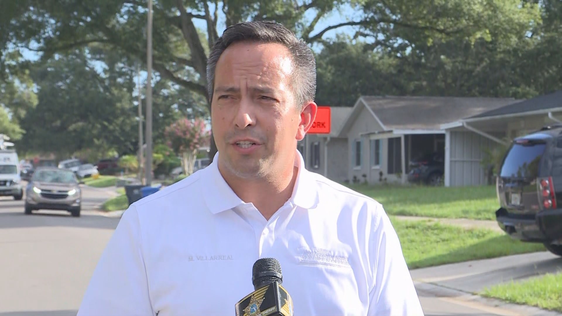 Hillsborough County Sheriff's PIO Marco Villarreal provides details on an ongoing murder investigation in Seffner.