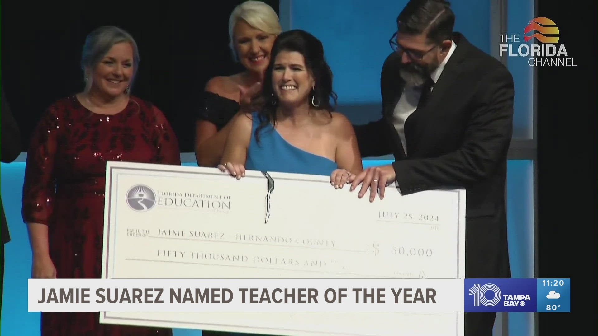 Suarez will spend the next year elevating and celebrating the teaching profession.