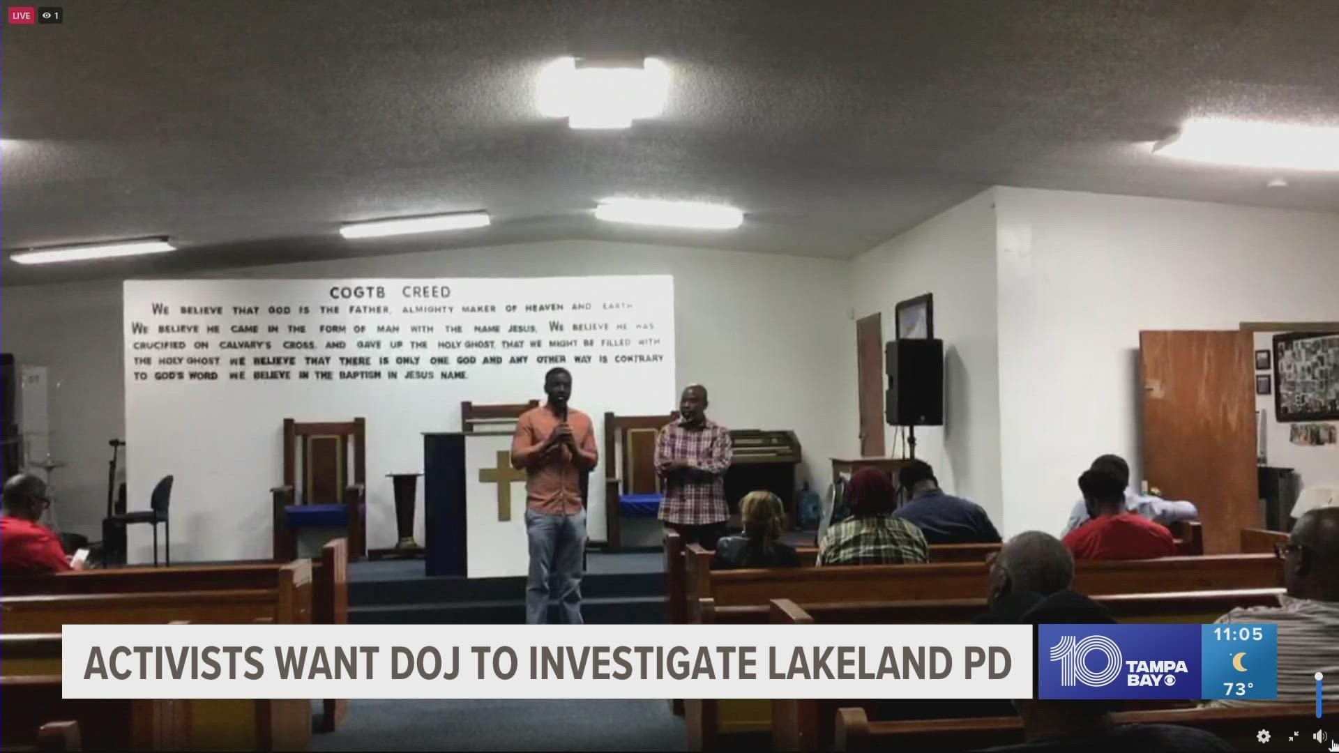 A local pastor claims the department has been slow to respond to his and other public complaints with internal investigations dragging on for months.