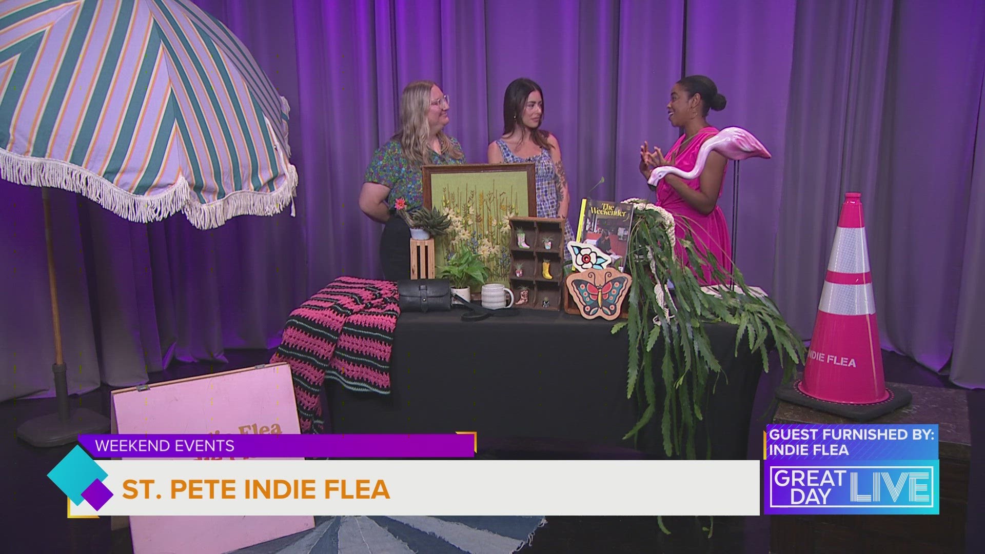From hand-crafted goods to mid-century furniture, you can find it all at Indie Flea St. Pete April 7th at The Factory from 12-4pm. Visit theindieflea.com for more.