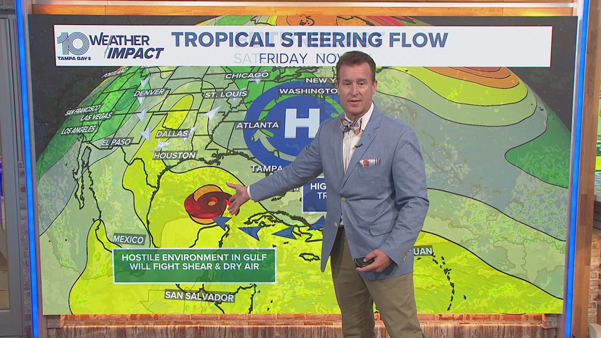 Meteorologist Mike Prangley keeps you informed, prepared, connected and calm as the tropics fire back up.