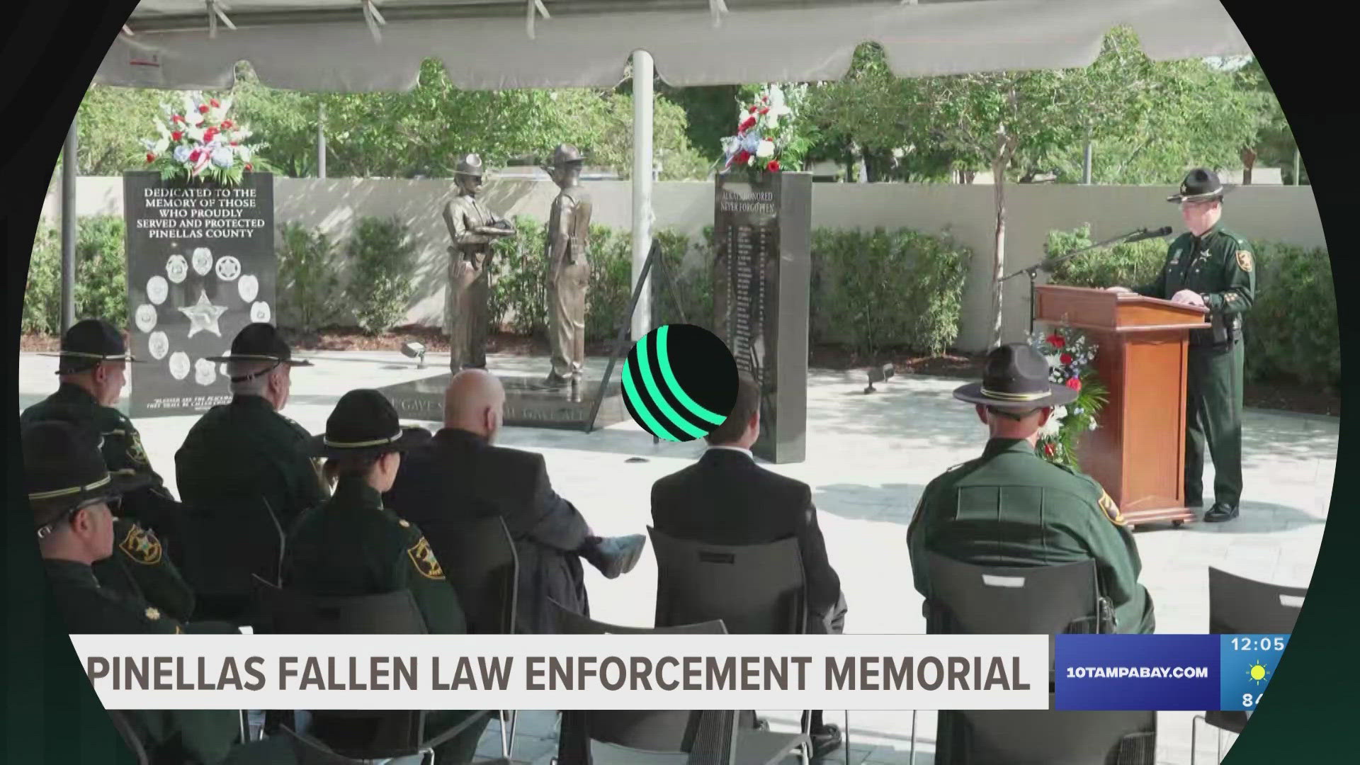 The Pinellas County Sheriff's Office hosted its annual "Fallen Law Enforcement Memorial" Wednesday morning.