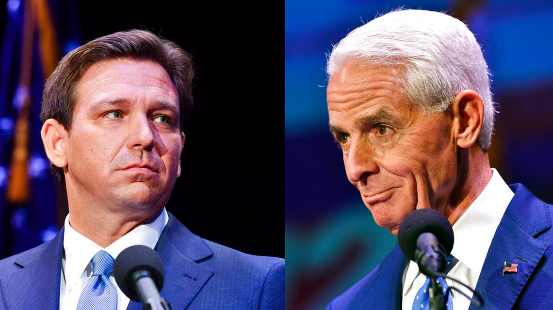 DeSantis, Crist approach last week of campaigning for governor - Vimarsana News