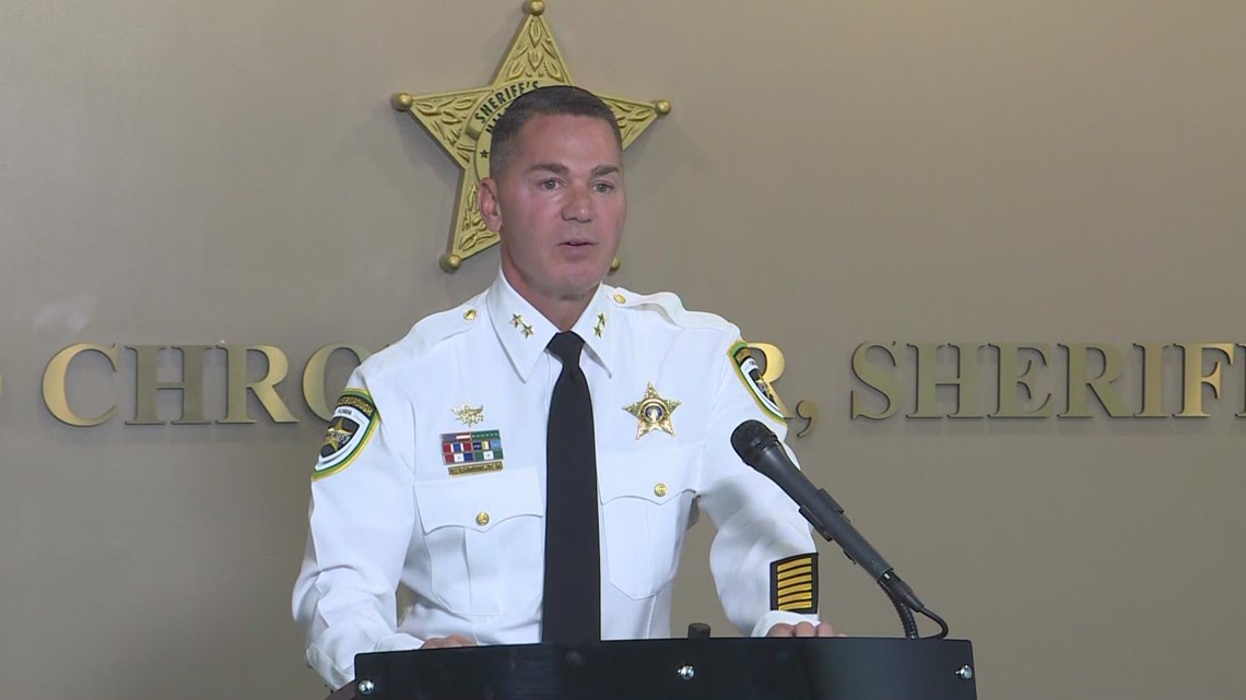 Hillsborough Sheriff Chronister announces arrest of father accused of