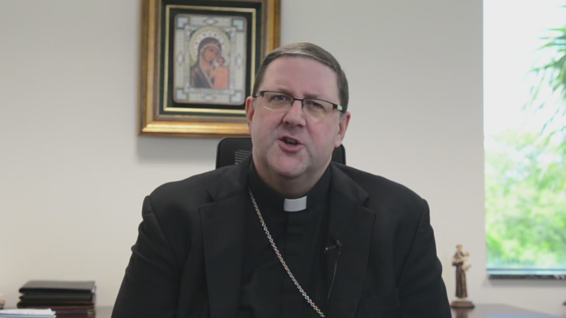 Bishop Gregory Parkes also urged Catholics to make 'prudent decisions' about weddings and funerals.