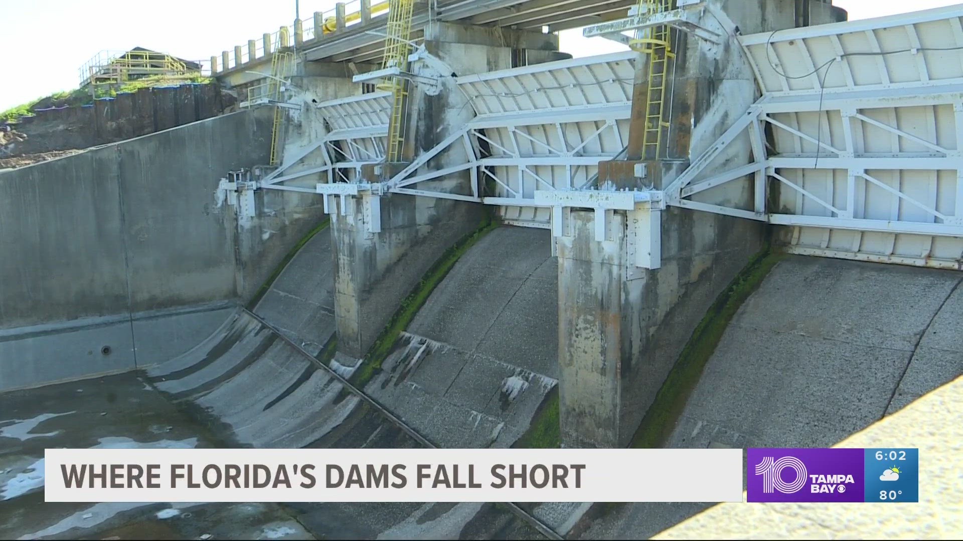 Dams provide a number of benefits, but with those come risk — a lack of emergency plans in place is among the reasons why Florida's dams earn a D- grade.