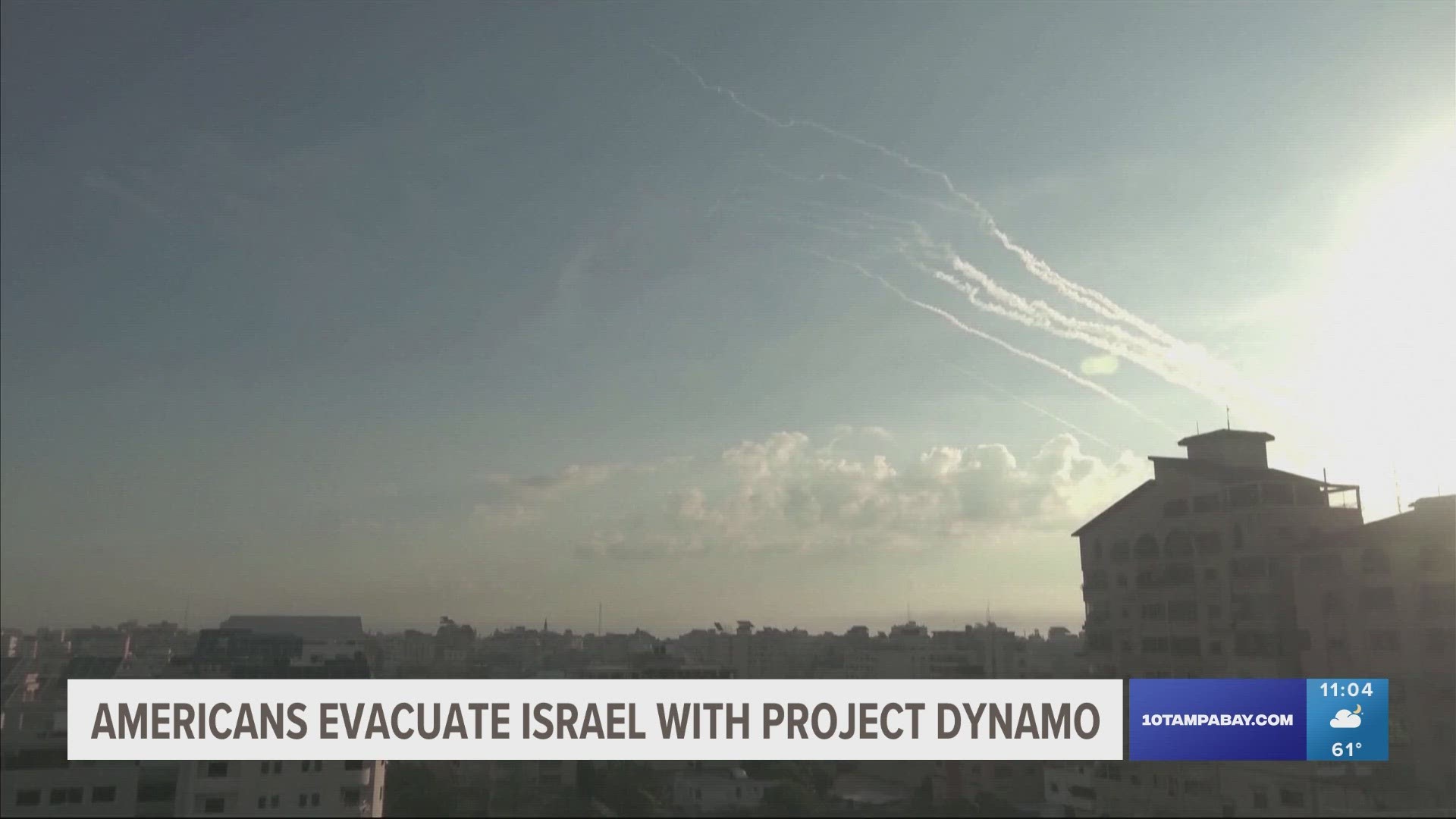 Project DYNAMO has helped more than a couple hundred Americans stranded in Israel fly to the United States.