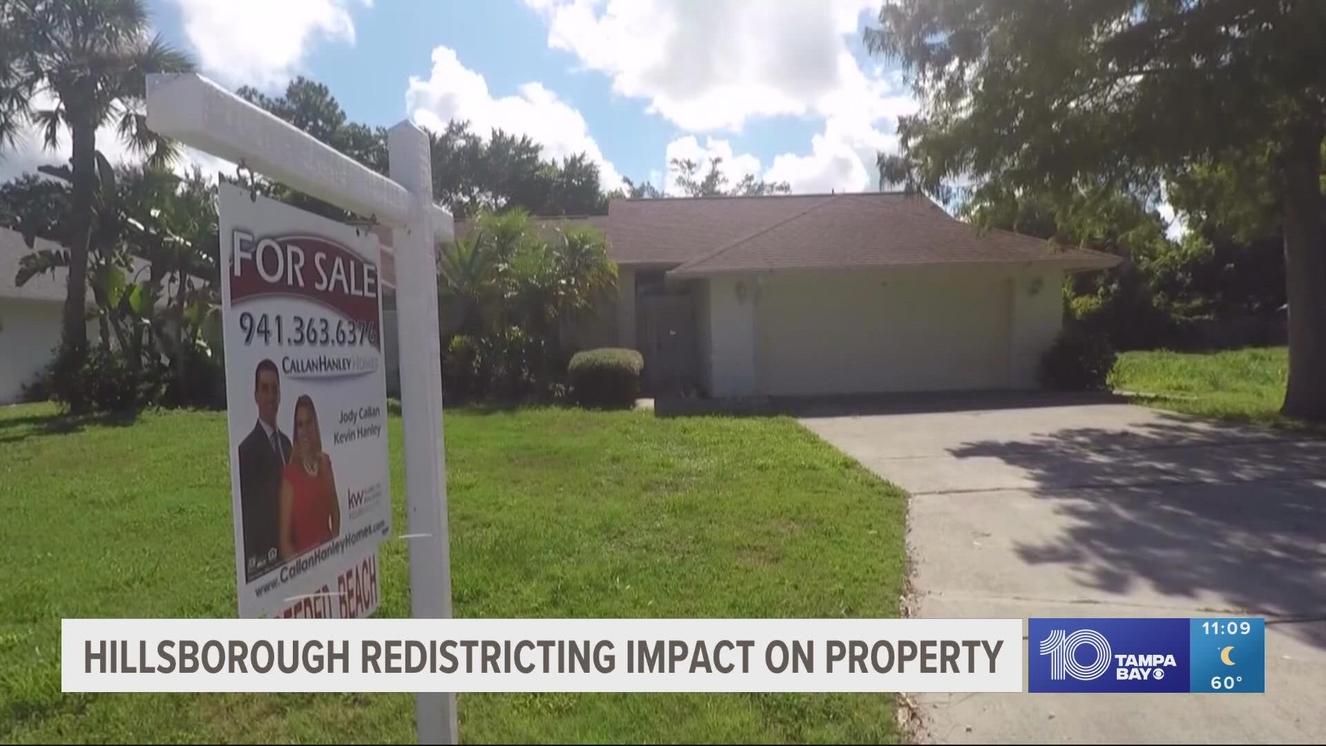 Tampa real estate agent Kristina Kuba suspects the local housing market will see a "freeze" until the school redistricting decision is finalized.