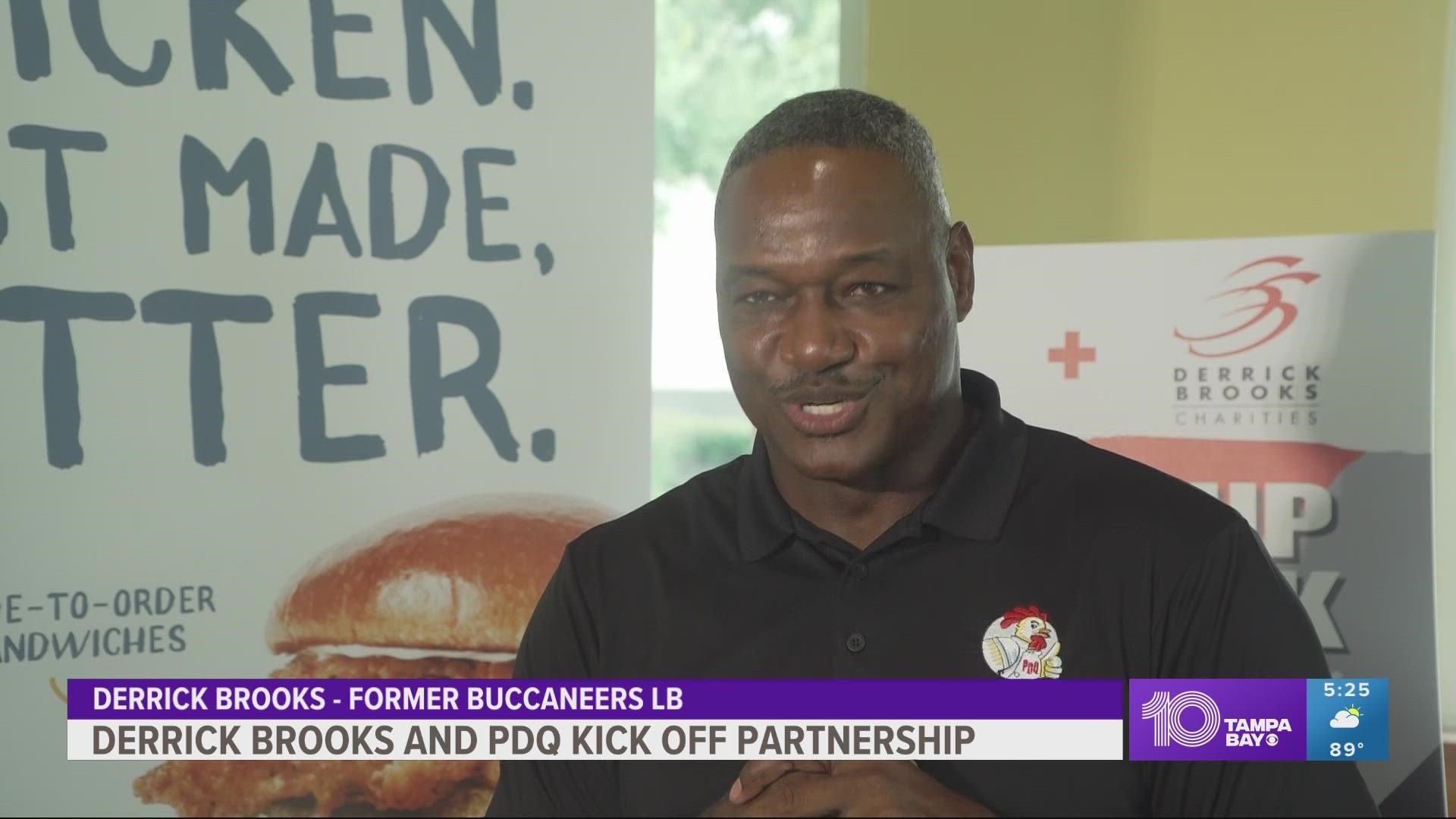 About Derrick Brooks  Derrick Brooks Charities