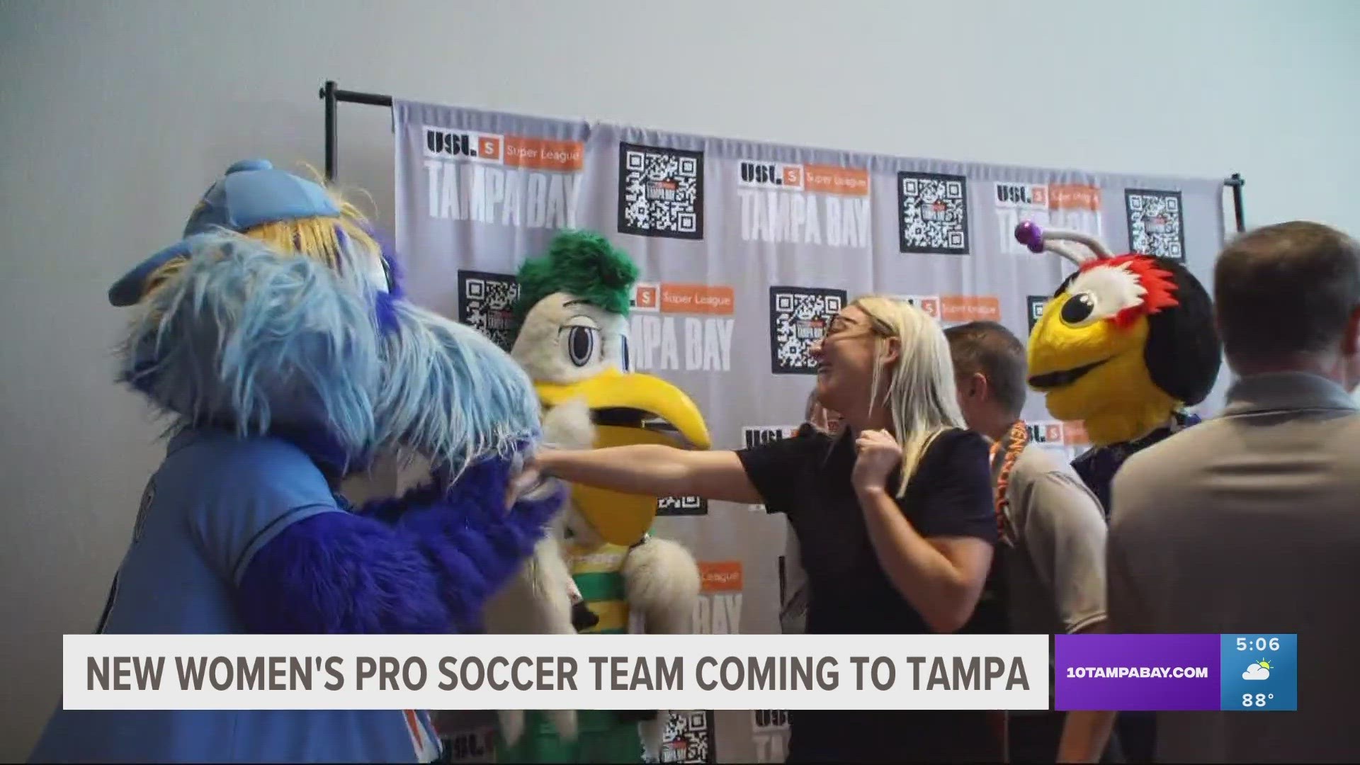 This is the first time the region will have a top-tier women's pro sports team.