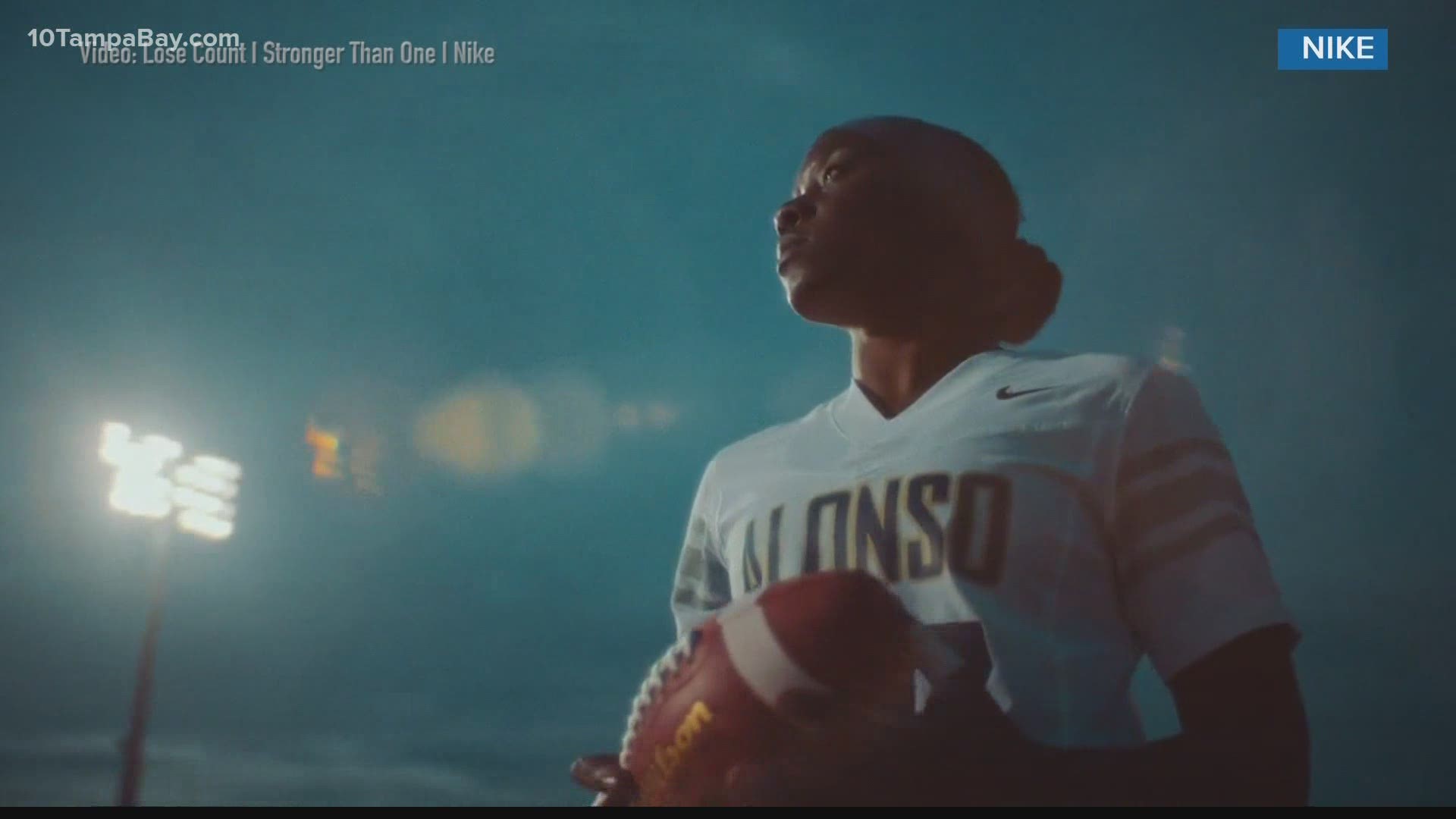 high school flag team featured in Nike ad | wtsp.com