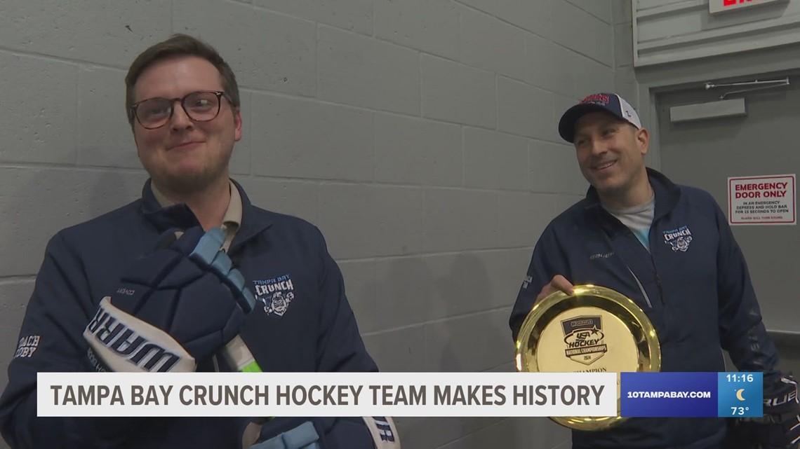 Tampa Bay Crunch hockey team becomes first national champions in ...