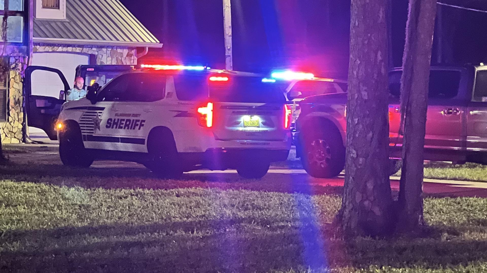 After an investigation, the Hillsborough County Sheriff's Office determined that the homeowner's adult son shot the suspect after he broke into the house.