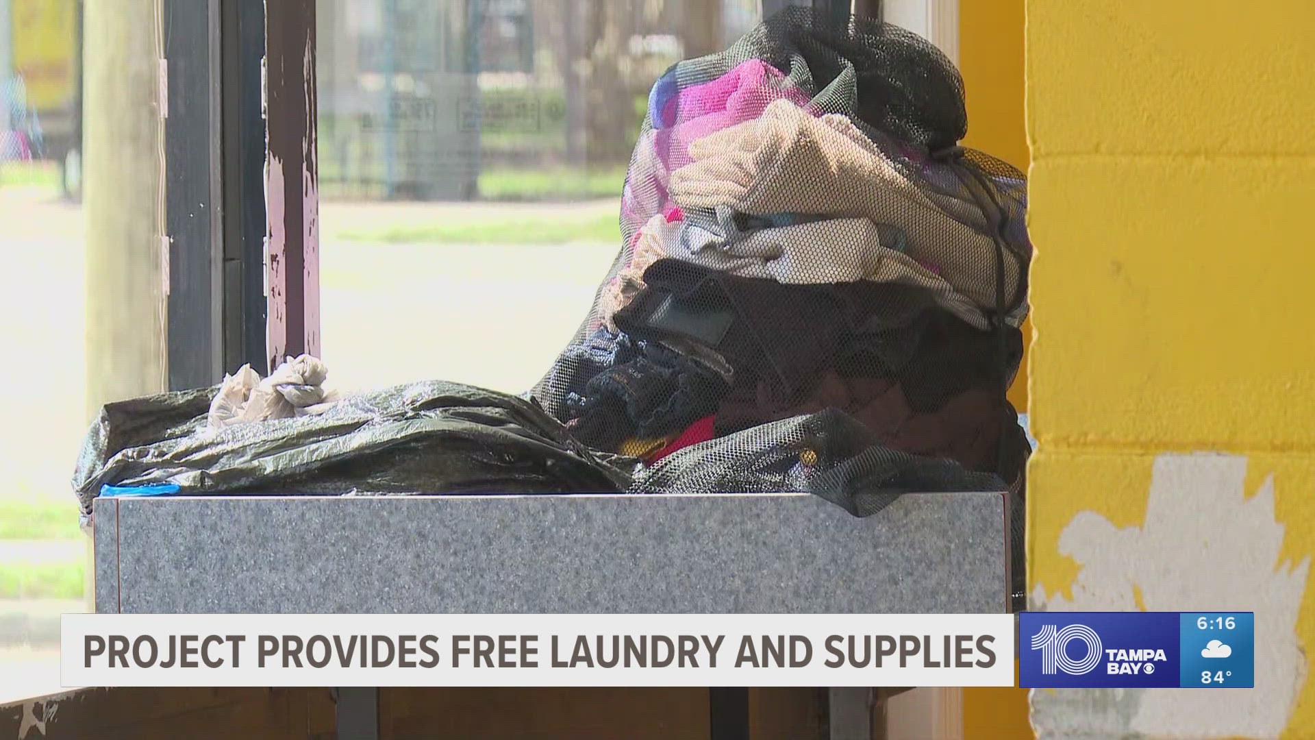 So far, "The Laundry Project" has helped clean nearly 3 million pounds of laundry in 65 cities across the U.S.