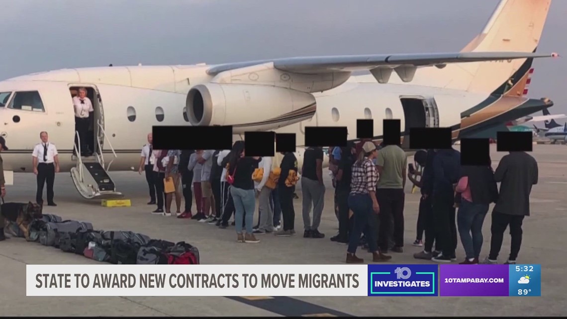 Florida to award new contracts to move migrants
