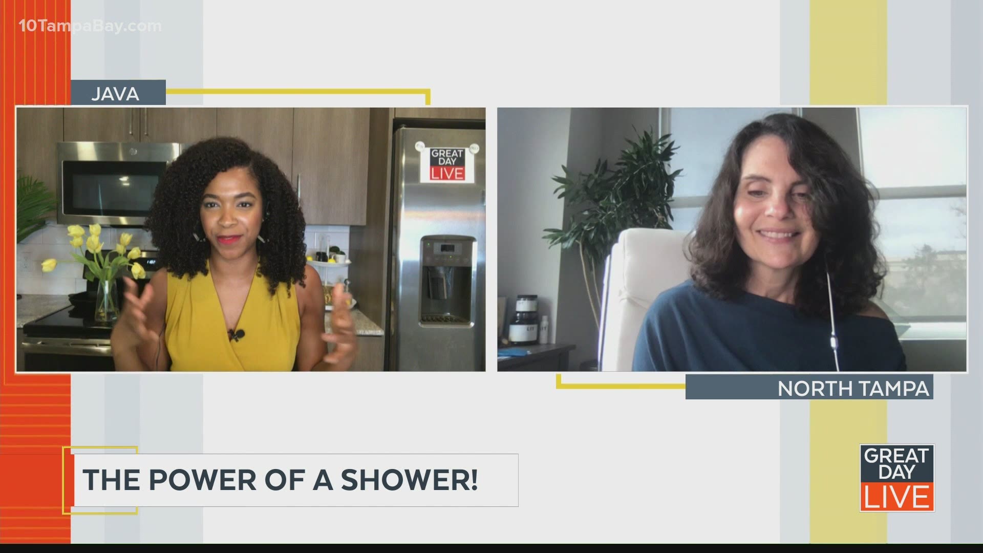 Hot vs. cold The power of a shower