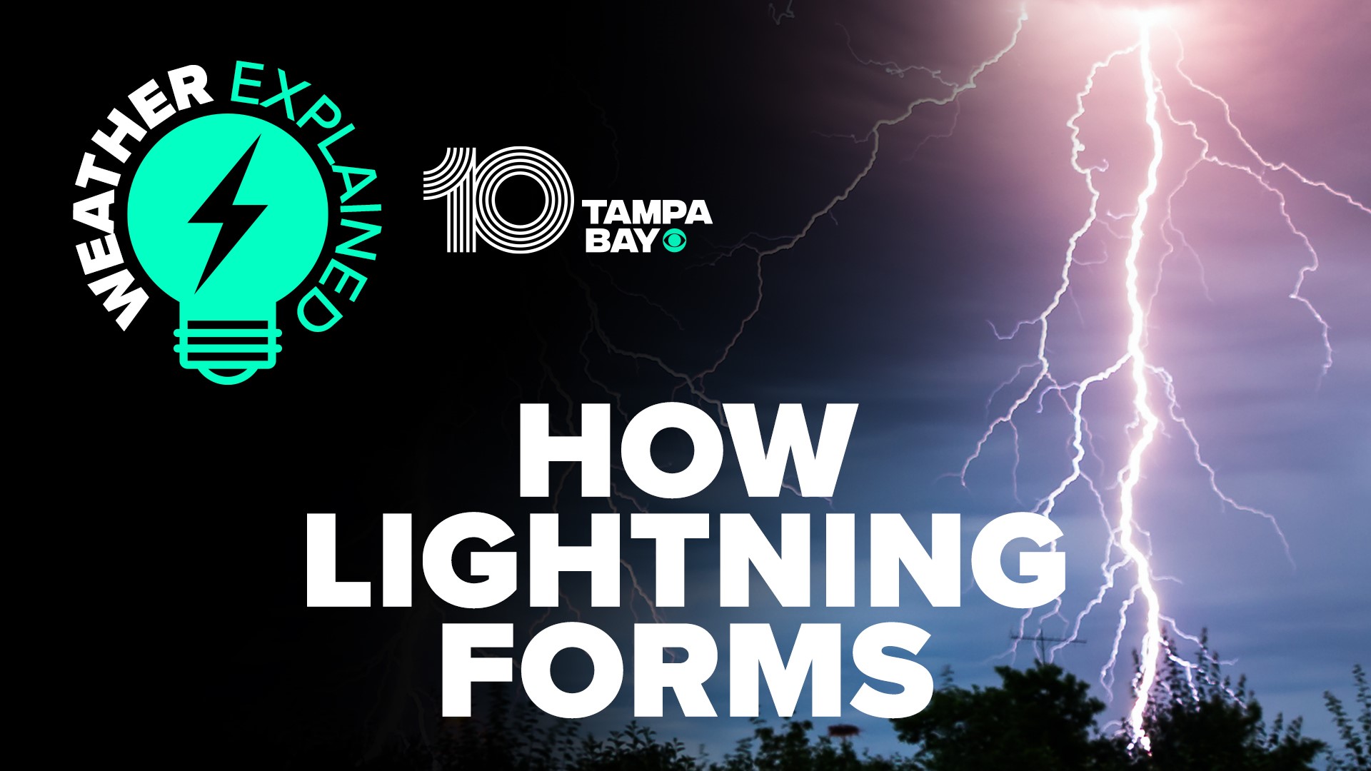 Meteorologist Natalie Ferrari explains how charges separate in clouds, leading to the formation of lightning.