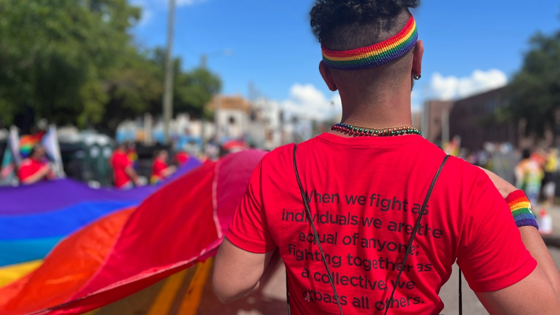 Tampa pride parade takes over despite proposed state legislation