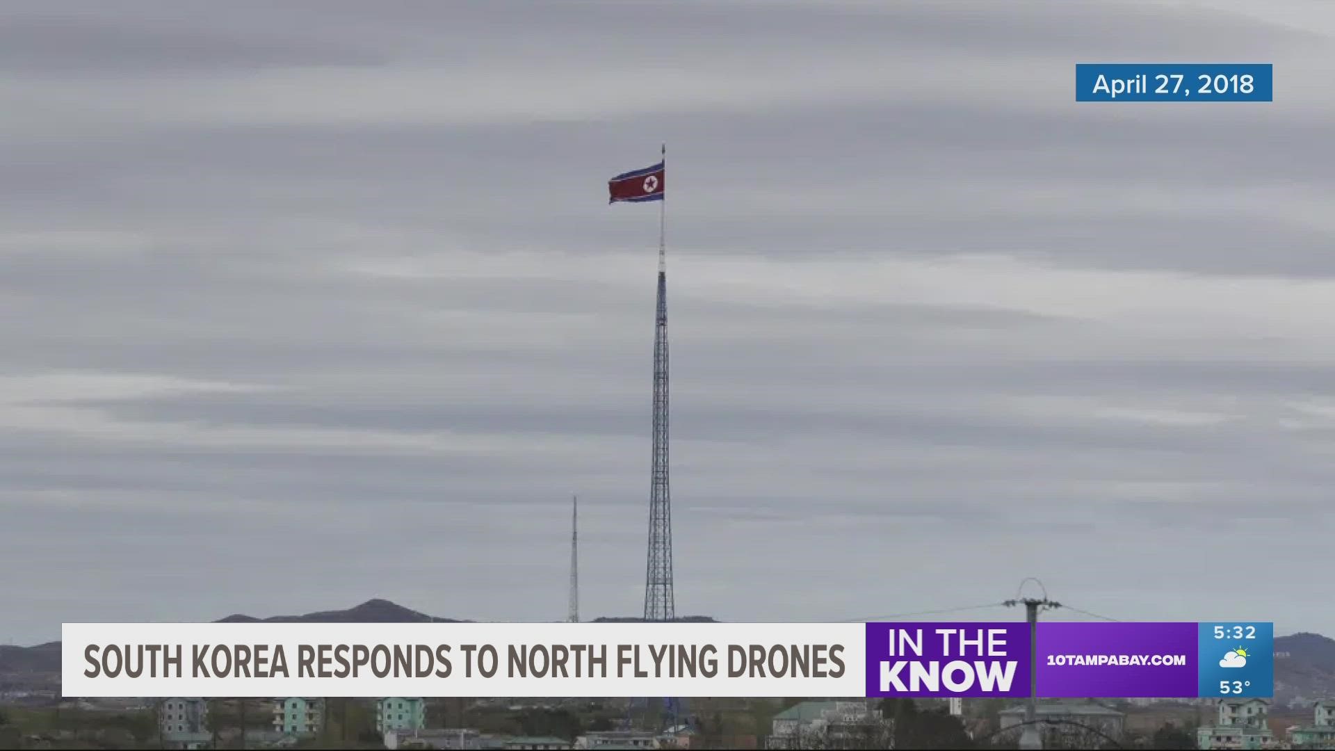 North Korean Drones Detected In South Korea's Territory, Defense ...