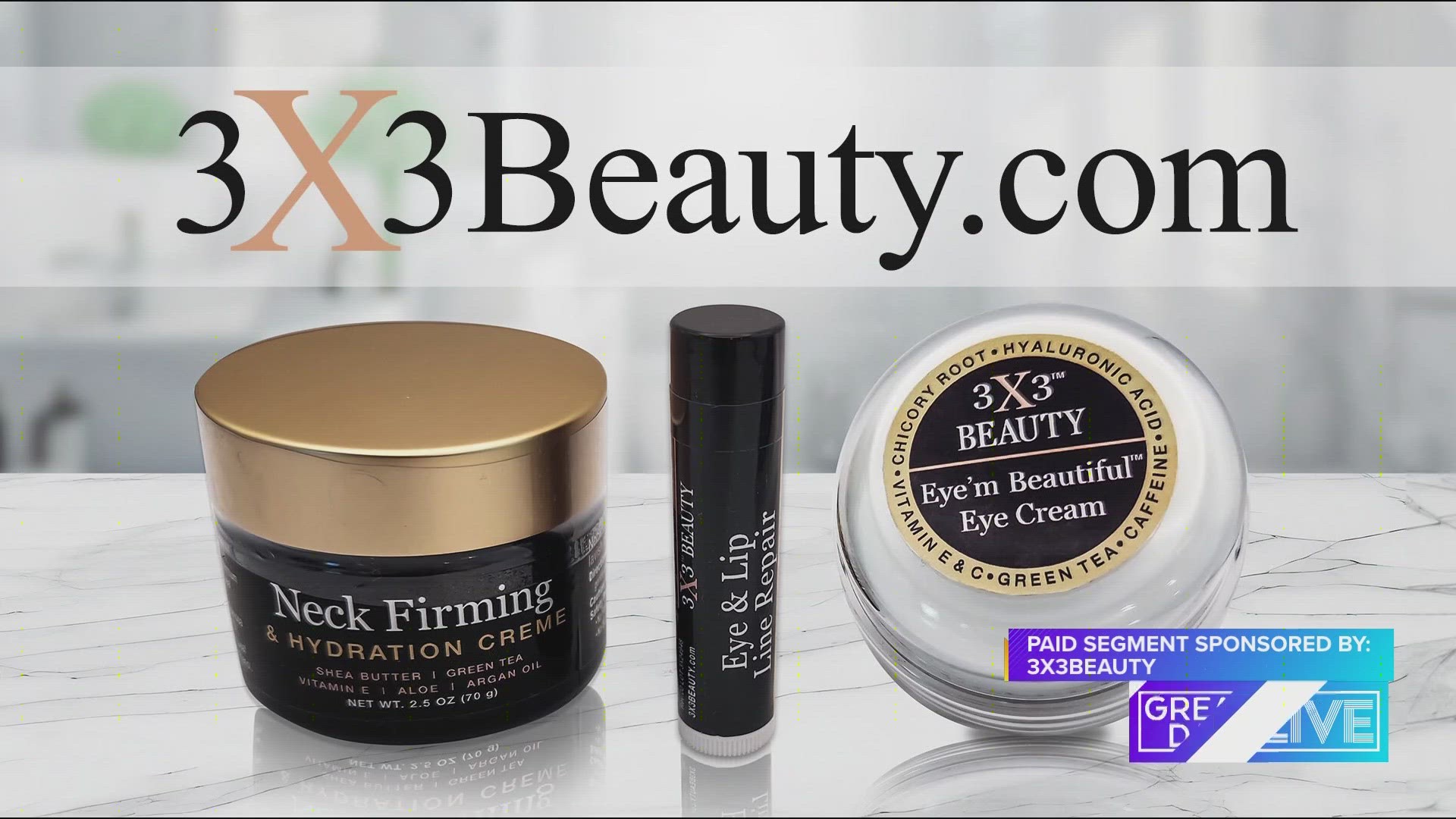 Image Lavonte David image beautiful image beautiful image beautiful - 3X3 Beauty offers two new exciting products to help the aging ...