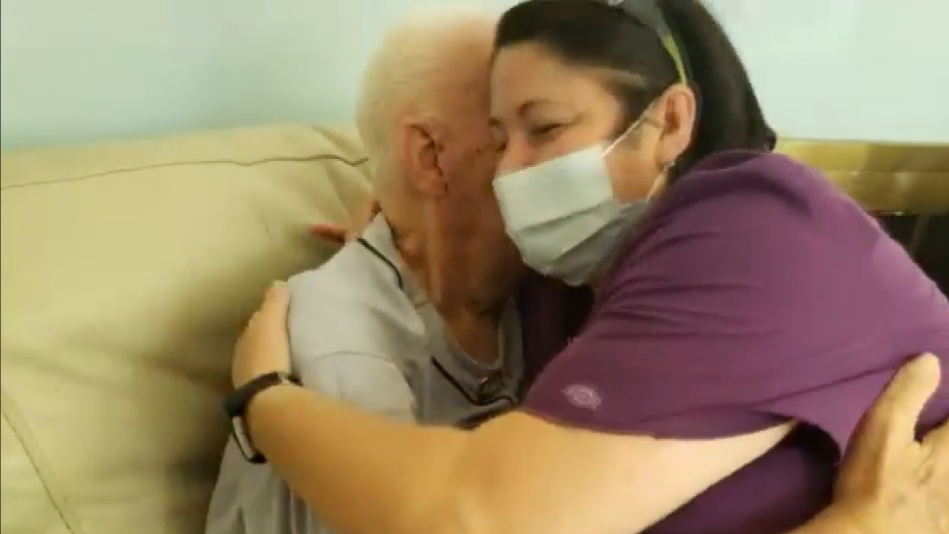 Wayne Barnes told his nurse he was worried he wouldn’t get to say his goodbyes. She and her wife found a way to make sure he knew his legacy will live on.