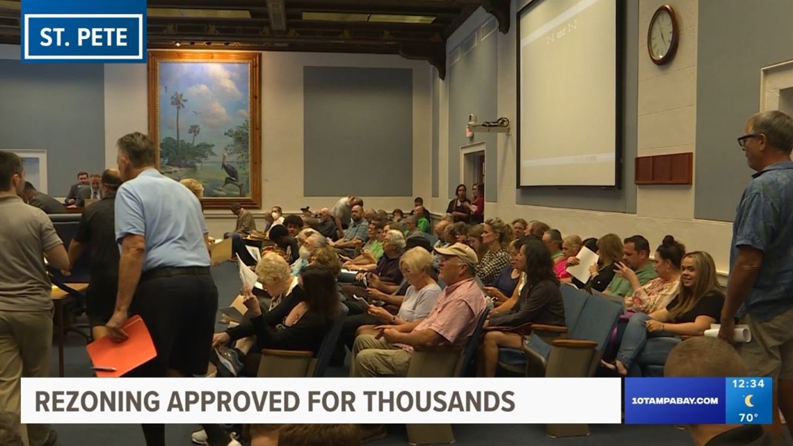 St. Pete City Council approves zoning changes aimed to improve housing