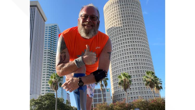 Local runner shares inspiring story as he prepares for his first half marathon