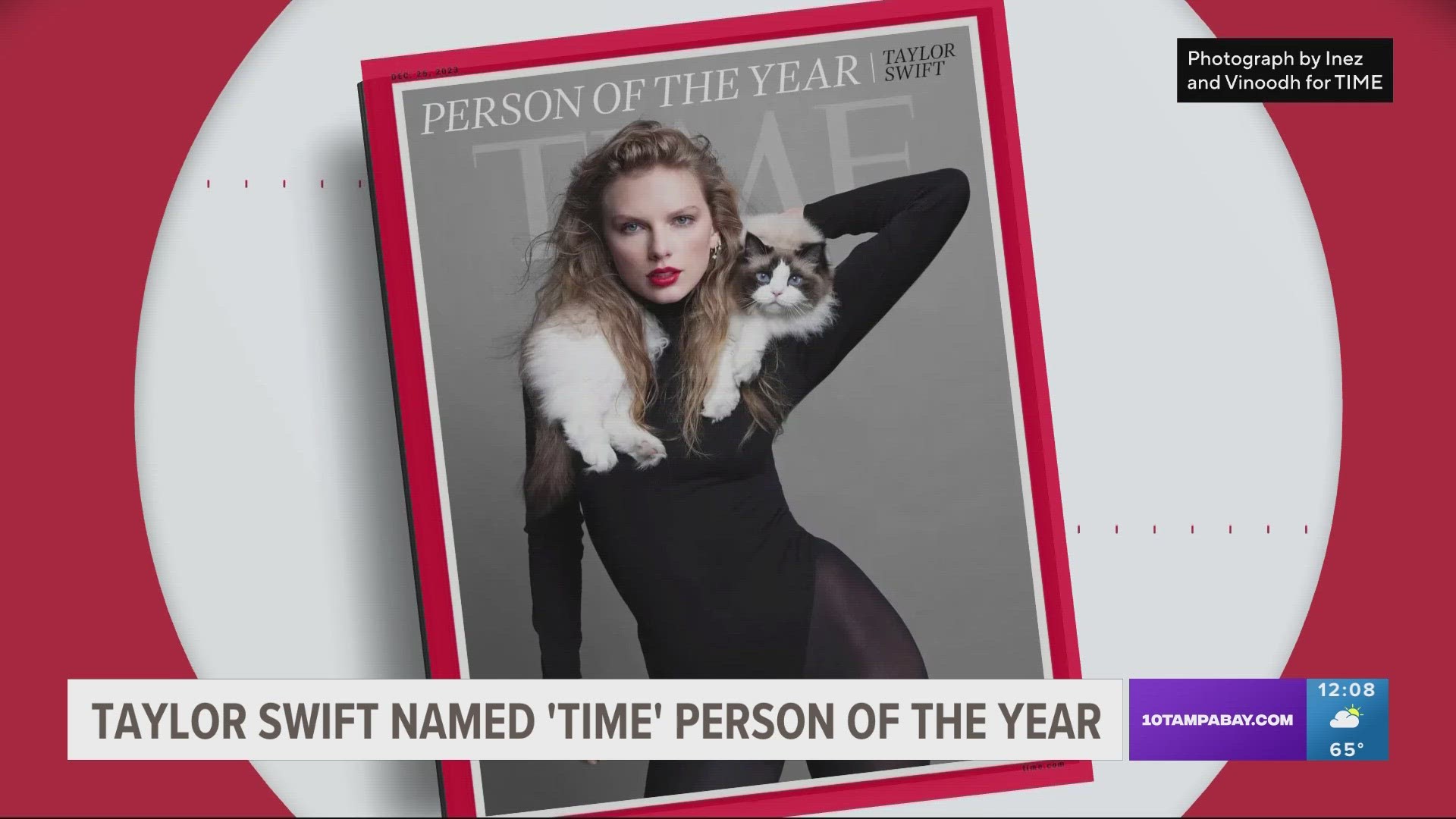 Taylor Swift named Time Magazine's person of the year