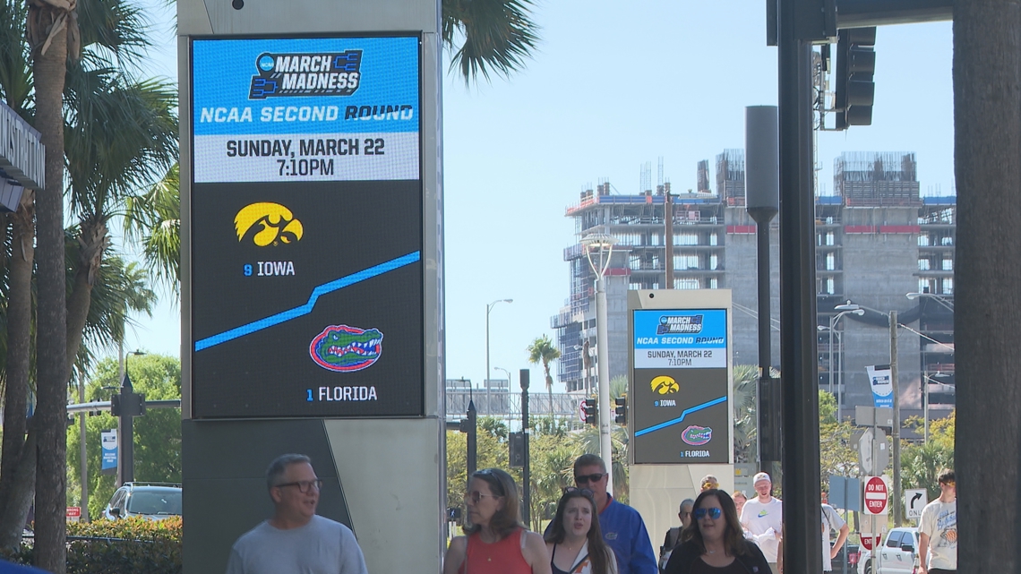 March Madness brings thousands to downtown Tampa, delivering economic boost alongside the brackets