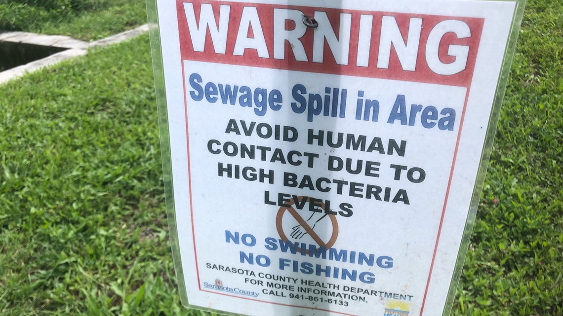 2,500 gallons of sewage spilled after lightning strike | wtsp.com