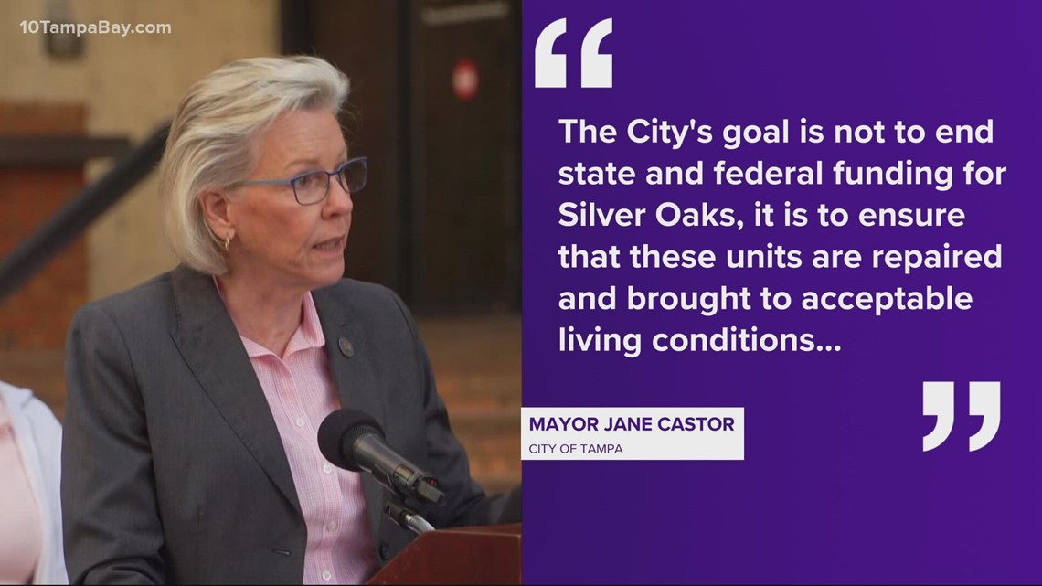 HUD to inspect every unit of Silver Oaks Apartments after Tampa mayor