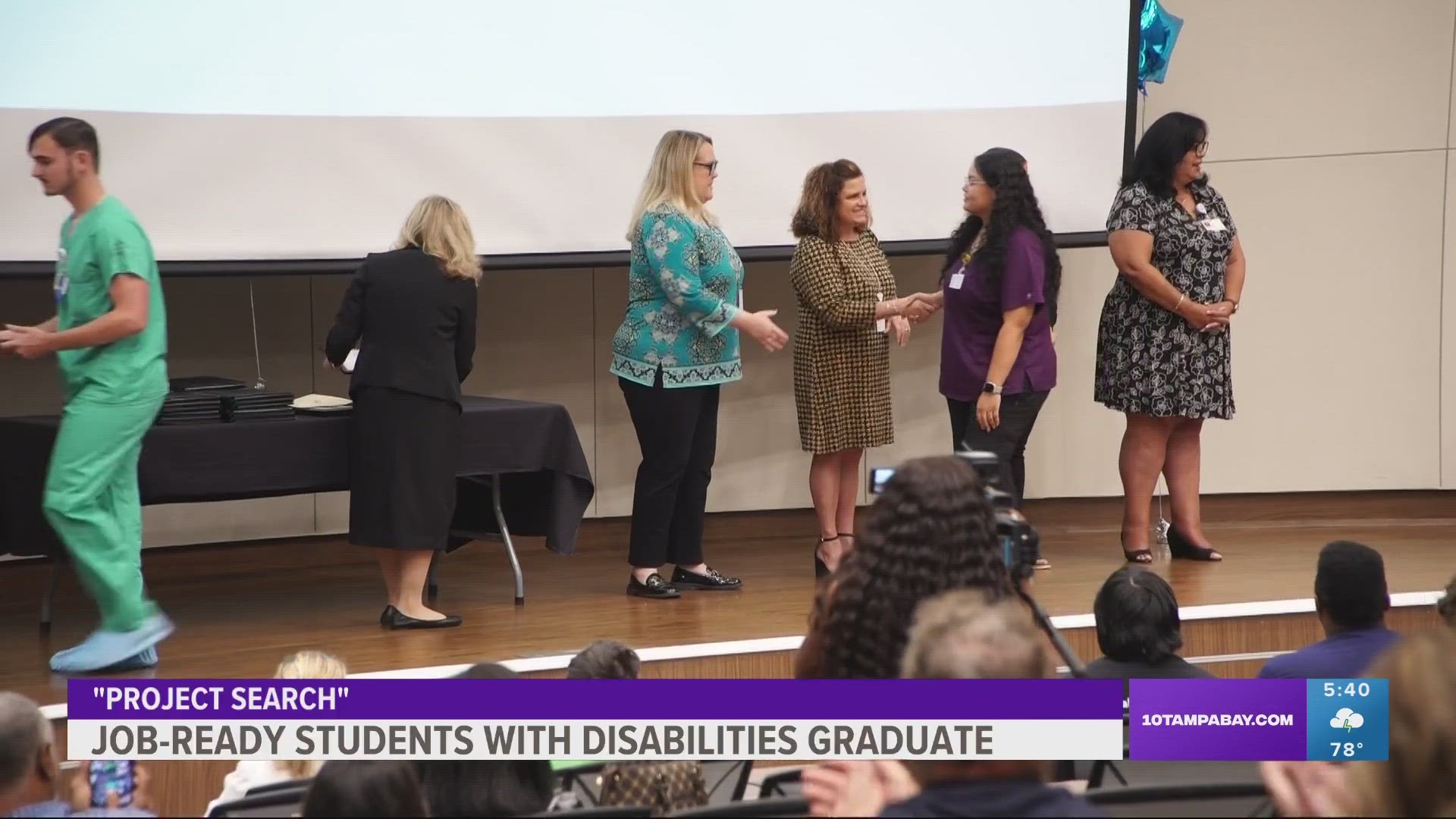 Project Search in Lakeland graduated its seventh class of students with disabilities.