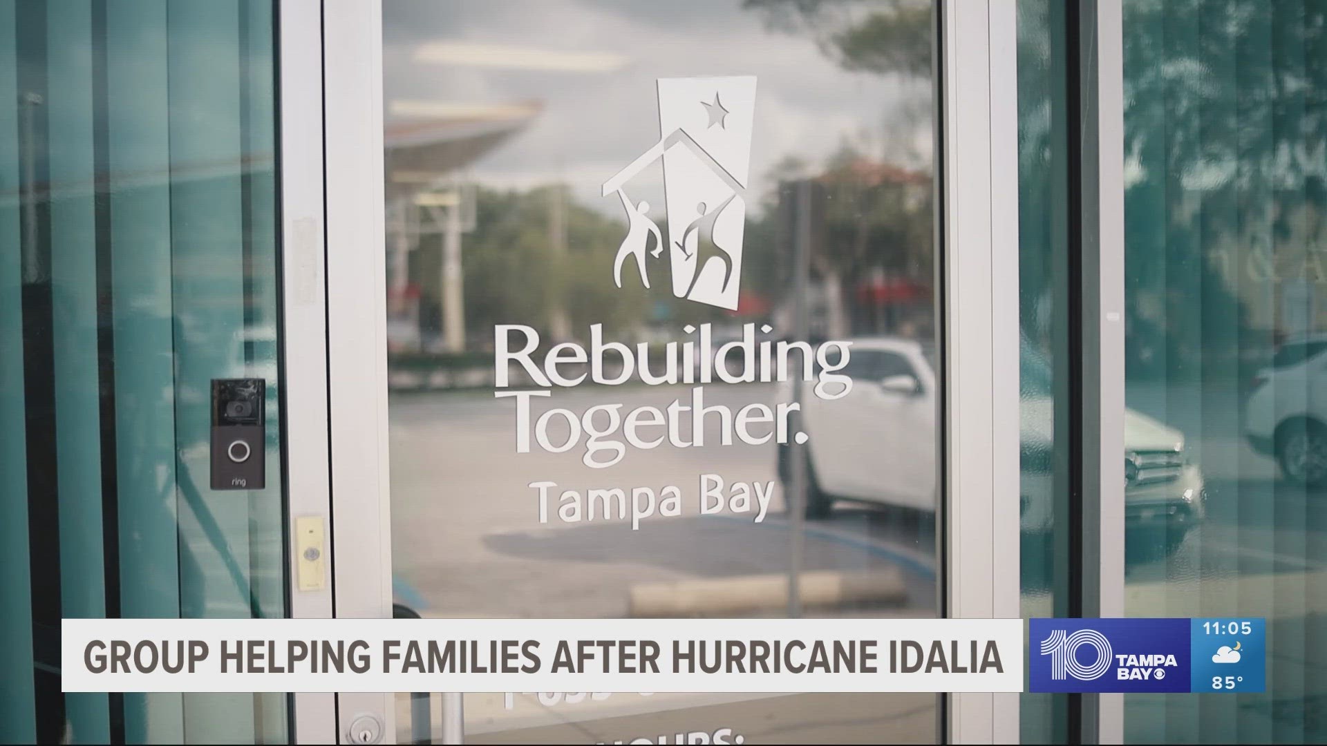 Rebuilding Together Tampa Bay is taking applications to help people impacted by the storm who may not have the means to fix their homes.