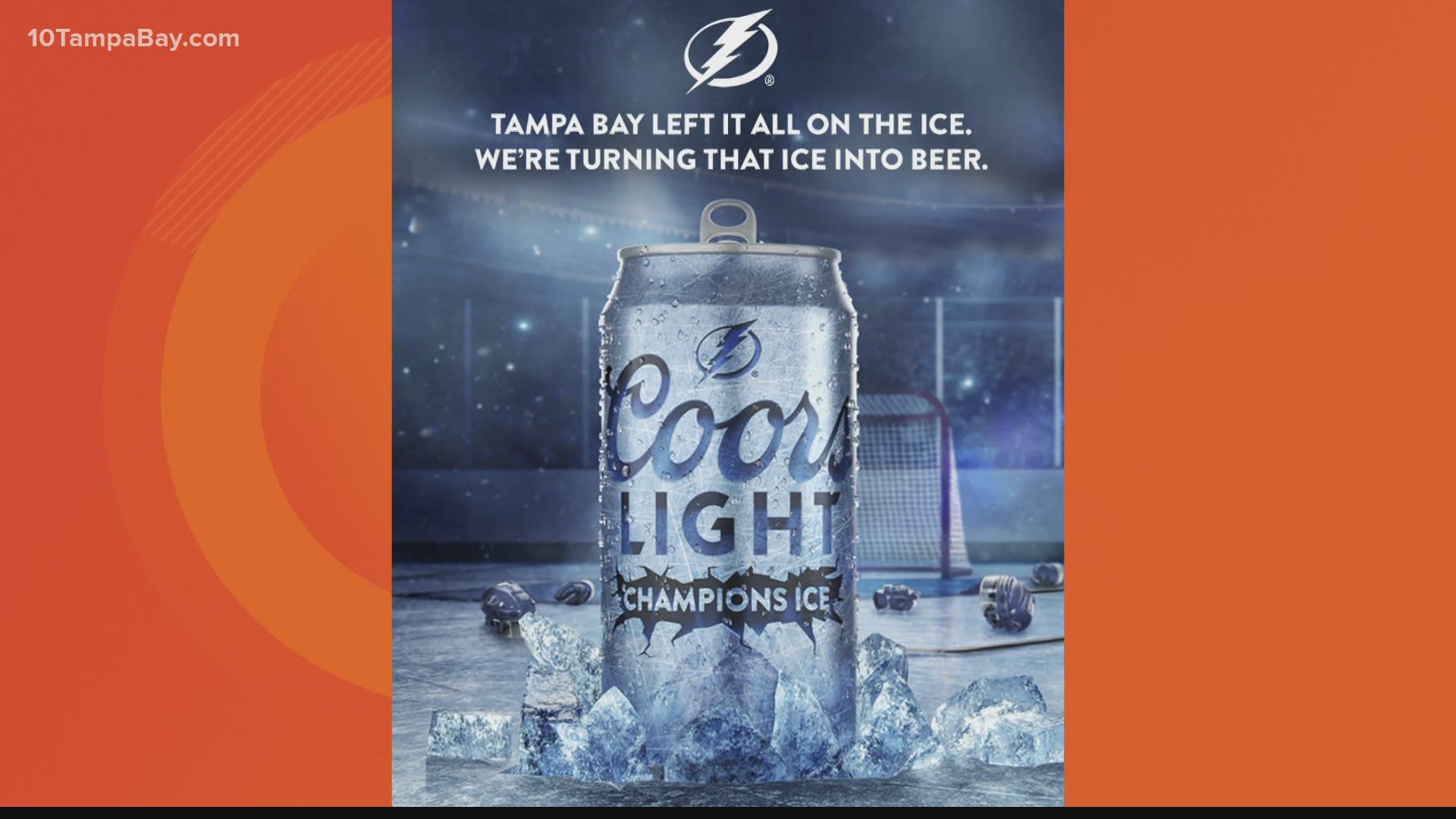 "Champions Ice" beer will be available on tap in Tampa area bars starting next Monday.