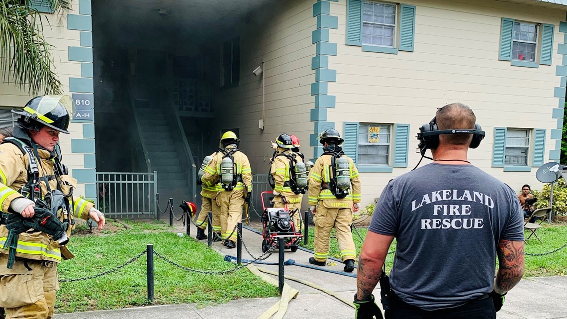 Firefighters Lakeland apartment fire caused by lighter accident