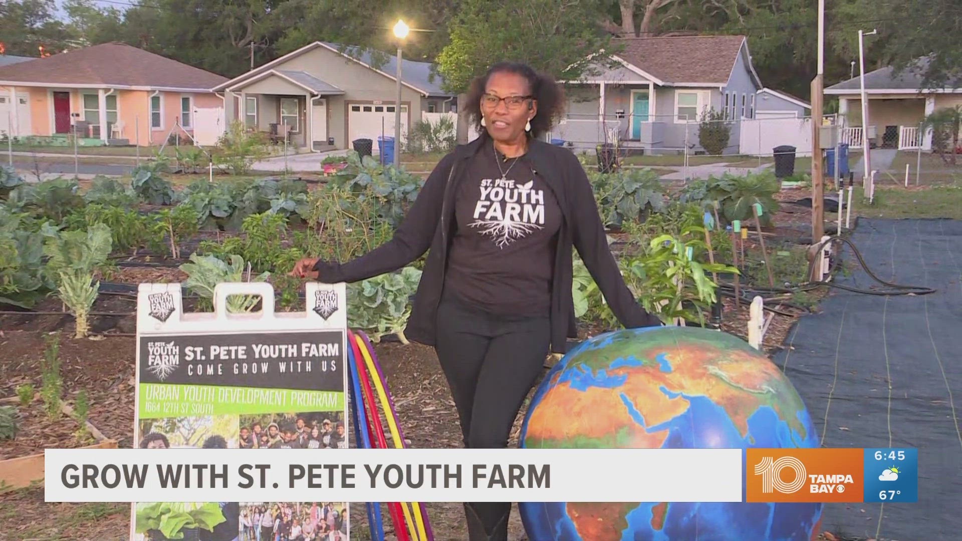 The mission of St. Pete Youth Farm is to provide healthy, nutritious foods to the community though a youth-led initiative.