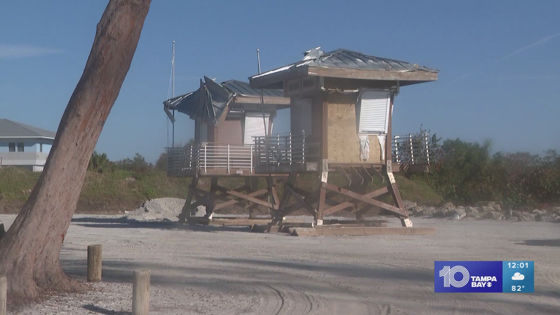 One beach in Manatee County is welcoming visitors back by next week. In two weeks, it will be fully operational.