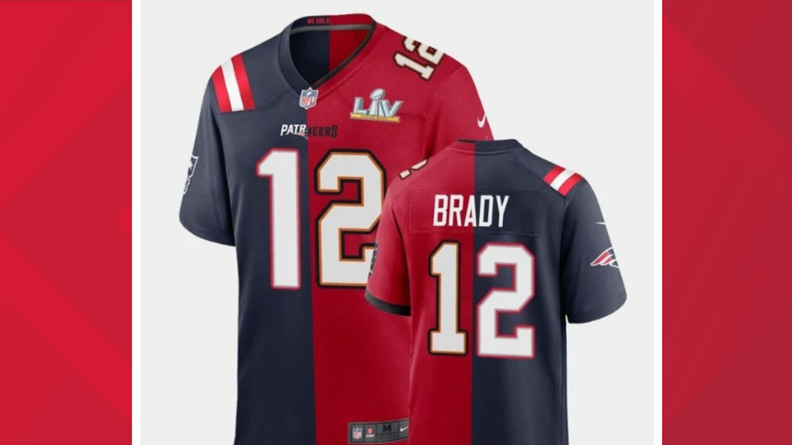 Tom Brady Split Jersey 