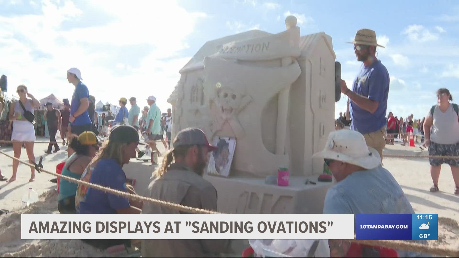 The annual event took over Treasure Island Beach.