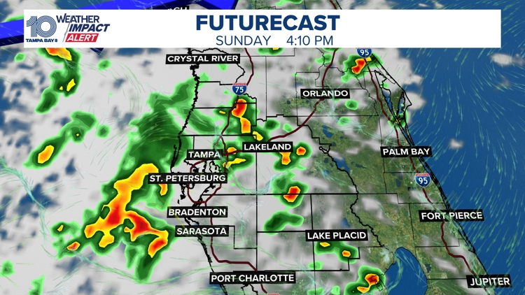 Tampa Bay's Labor Day weekend forecast includes rain chances | wtsp.com