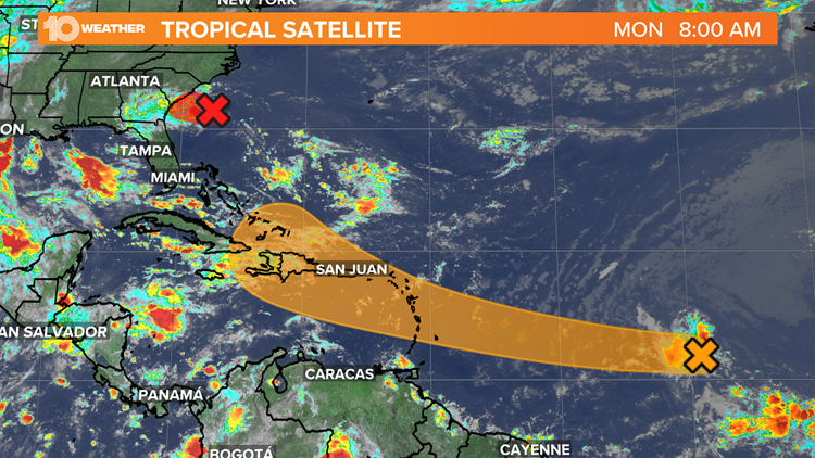 The National Hurricane Center Is Tracking 2 Disturbances | Wtsp.com