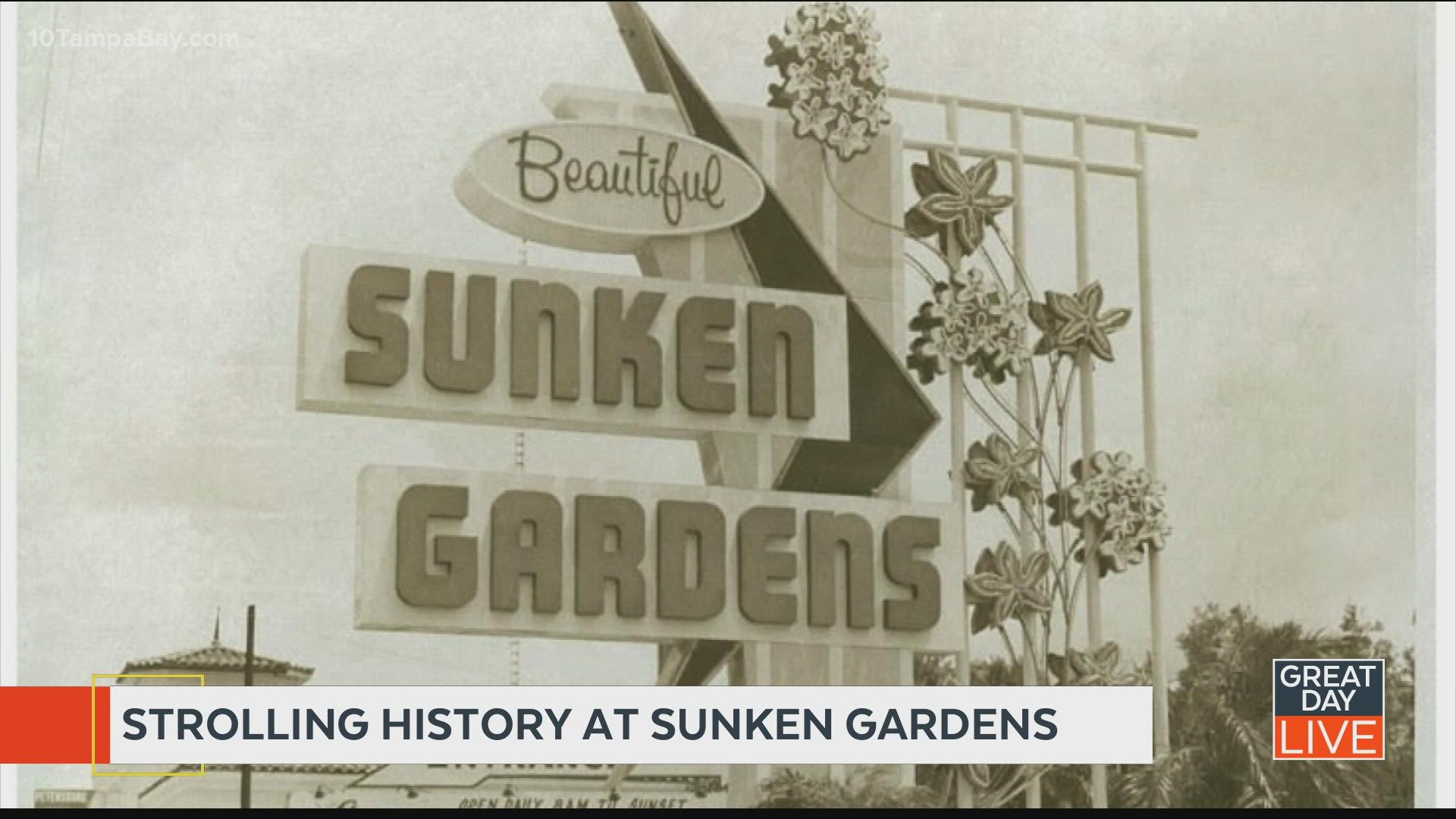 Strolling History at Sunken Gardens