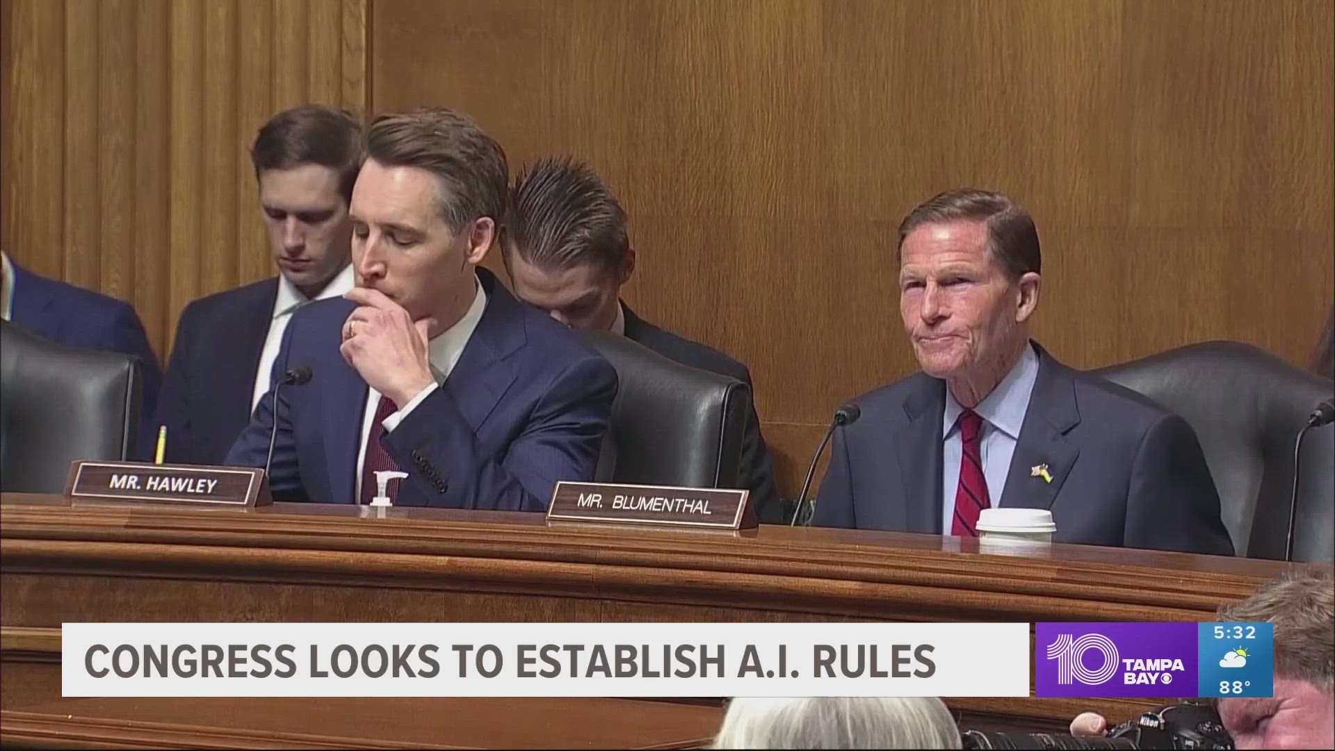 Lawmakers expressed concerns about the ability of “generative AI” tools to mislead people, spread falsehoods, violate copyright protections and upend the job market.