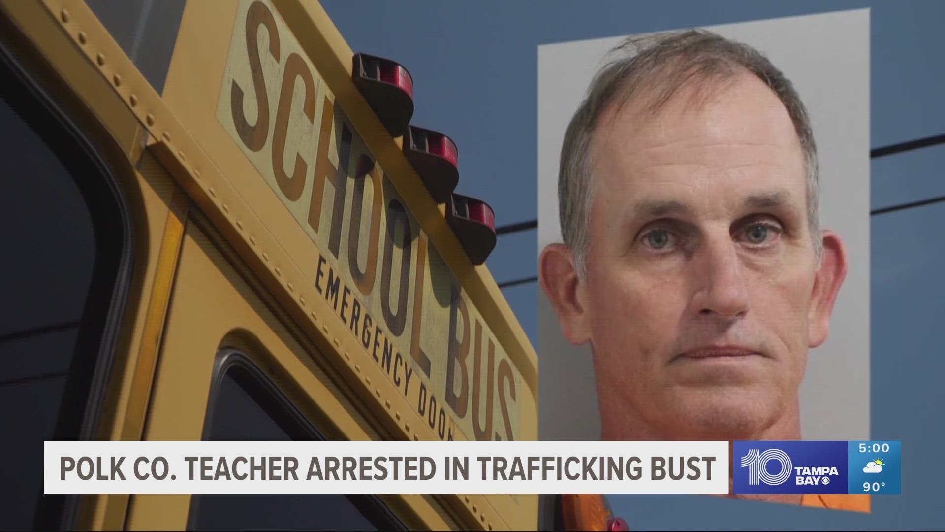 A Polk County teacher was among those arrested as part of the investigation.